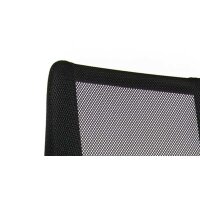 Komfortdrehstuhl OrthoSedis 60 - Chefsessel schwarzer Bezug TT200 & poliertes Aluminium-Drehkreuz