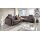 Modulmaster MM-ZE1002 - Ecksofa schokofarbene Mikrofaser Holiday & Chromfüße - Stellfläche ca. 276 x 246 cm
