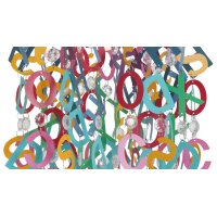näve Kinderzimmer-Lampenschirm Bunte Buchstaben - Durchmesser ca. 25 cm