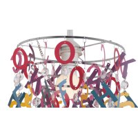 näve Kinderzimmer-Lampenschirm Bunte Buchstaben - Durchmesser ca. 25 cm