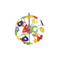 näve Kinderzimmer Hängelampe Buchstaben bunte...