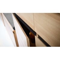 Schuhschrank Lissabon, ein Flurschrank mit Komfort Edelbuche - zwei Türen & eine Schublade