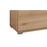 Schuhschrank Lissabon, ein Flurschrank mit Komfort Edelbuche - zwei Türen & eine Schublade