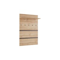 Wandgarderobe Lissabon bzw. Garderobenpaneel Edelbuche -...