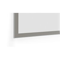 VOSS MÖBEL Wandspiegel Santina bzw. Garderobenmöbel taupefarbenes Glas – ca. 120 x 60 cm