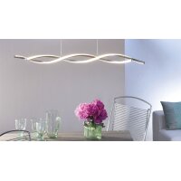 Paul Neuhaus LED-Pendelleuchte Polina Acryl, Metall &...