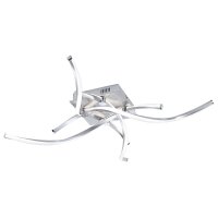 Paul Neuhaus LED-Deckenleuchte Polina Acryl, Metall &...