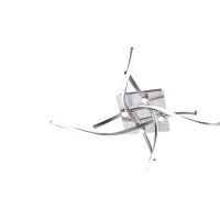 Paul Neuhaus LED-Deckenleuchte Polina Acryl, Metall & Stahl – Durchmesser ca. 78 cm