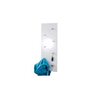 Wandgarderobe als kompaktes Kleinmöbel weiße...