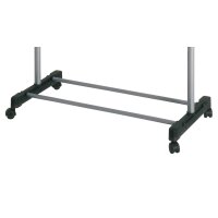 Rollgarderobe Aluminium & Chrom – Breite ca. 90 cm