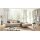 Interliving Sofa Serie 4251 – Ecksofa cremefarbener Bezug Q2 Hit 304 & Metallfüße 3.26 – Stellfläche ca. 300 x 225 cm