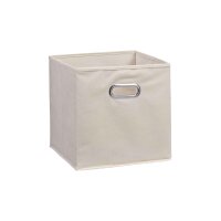 Faltbox Lisa beiges Vlies – ca. 32 x 32 cm