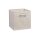 Faltbox Lisa beiges Vlies – ca. 32 x 32 cm