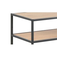 Konsoltisch Seaford im Industrielook - Beistelltisch Wildeiche & Schwarz – Länge ca. 100 cm