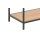 Konsoltisch Seaford im Industrielook - Beistelltisch Wildeiche & Schwarz – Länge ca. 100 cm