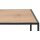 Couchtisch Seaford im Industrielook bzw. Sofatisch Wildeiche & Schwarz – ca. 100 x 50 cm