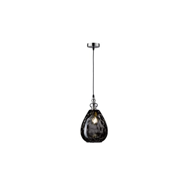 FH Hängeleuchte Uller Rauchglas – Durchmesser ca. 20 cm