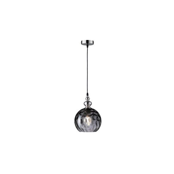 FH Hängeleuchte Uller Rauchglas – Durchmesser ca. 20 cm