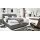 Interliving Boxspringbett Serie 1401 graues Flachgewebe Neo 485400 – Liegefläche ca. 180 x 200 cm