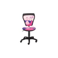 Kinder-Drehstuhl Ministyle pinker Motivbezug Cartoon Fox...