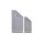 done.® Handtuch-Set Deluxe silberfarbene Baumwolle – dreiteilig
