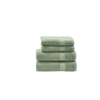 done.® Handtuch-Set Deluxe eisbergfarbene Baumwolle...