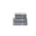 done.® Handtuch-Set Deluxe silberfarbene Baumwolle – vierteilig