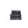 done.® Handtuch-Set Deluxe anthrazitfarbene Baumwolle – vierteilig