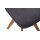 Interliving Esszimmer Serie 5102 – Polsterstuhl mit Drehfunktion graphitfarbener Bezug Tirol 480 & Wildeiche