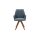 Interliving Esszimmer Serie 5102 – Armlehn-Polsterstuhl mit Drehfunktion aquafarbener Bezug Tirol 484 & Wildeiche, Drehfunktion