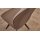 Interliving Esszimmer Serie 5102 – Polsterstuhl sandfarbene Mikrofaser Atlantis 914 & schwarzes Eisen