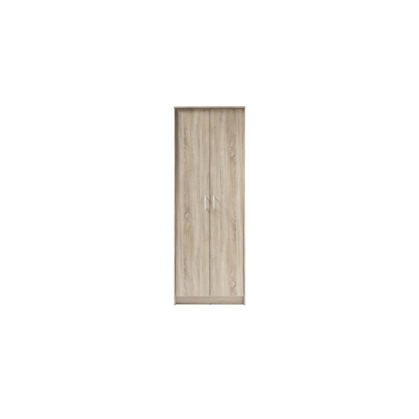 Aktenschrank Sonoma eichefarbene Kunststoffoberflächen – zwei Türen, Höhe ca. 198 cm