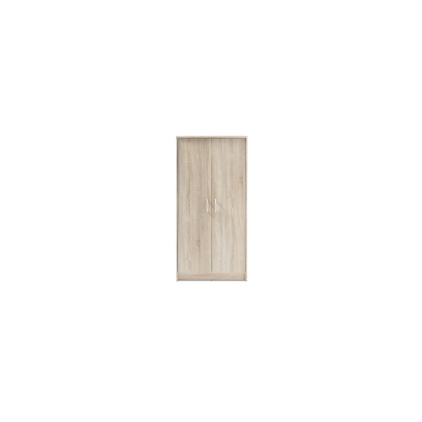 Aktenschrank Sonoma eichefarbene Kunststoffoberflächen – zwei Türen, Höhe ca. 148 cm