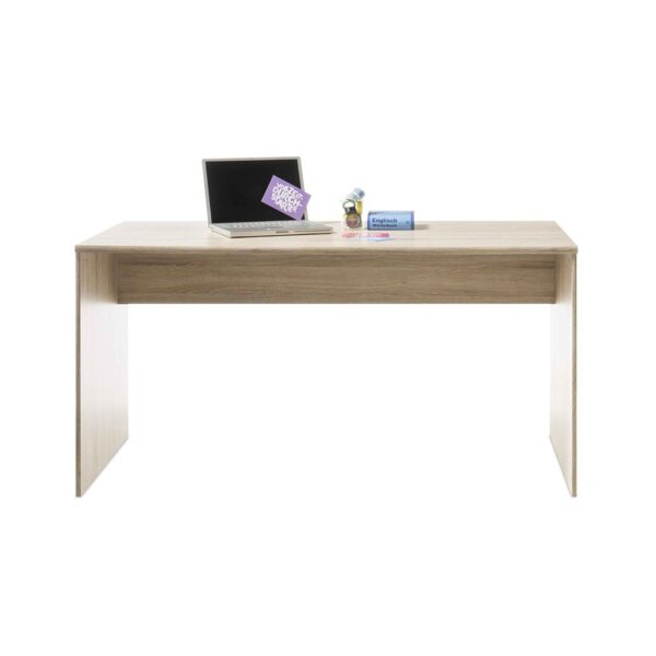 Schreibtisch Sonoma eichefarbene Kunststoffoberflächen – ca. 150 x 75 cm