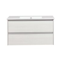 pelipal Serie 6040 - Badmöbel-Set weiße Eiche...