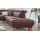 Interliving Sofa Serie 4252 – Ecksofa schokofarbener Stoffbezug Büffel & Buchenholzfüße – Stellfläche ca. 275 x 220 cm