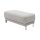 Interliving Sofa Serie 4252 – Polsterhocker stahlfarbener Bezug Sneak 149 & Metallfüße 4.31 – ca. 125 x 65 cm