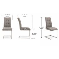 Interliving Esszimmer Serie 5104 – Schwingstuhl...