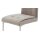 Interliving Esszimmer Serie 5104 – Schwingstuhl graue Mikrofaser Dove & Edelstahlgestell