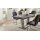 Interliving Esszimmer Serie 5104 – Auszugtisch terrafarbene Tischplatte & Edelstahlgestell – ca. 180-240 x 100 cm
