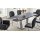 Interliving Esszimmer Serie 5104 – Auszugtisch terrafarbene Tischplatte & Edelstahlgestell – ca. 180-240 x 100 cm