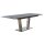 Interliving Esszimmer Serie 5104 – Auszugtisch terrafarbene Tischplatte & Edelstahlgestell – ca. 180-240 x 100 cm