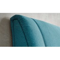 Interliving Boxspringbett Serie 1401 petrolfarbenes...