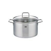 ELO® Fleischtopf Citrin Edelstahl & Klarglas...