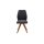 Interliving Esszimmer Serie 5102 – Polsterstuhl graphitfarbener Webstoff Tirol 480 & Wildeiche