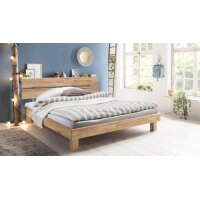 Massivholz-Bettgestell, ein Futonbett mit Komfort natur...