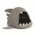 Katzenkorb grauer Filz – ca. 45 x 34 x 38 cm