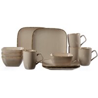 Ritzenhoff & Breker Brunch-Set Casa graues Porzellan...