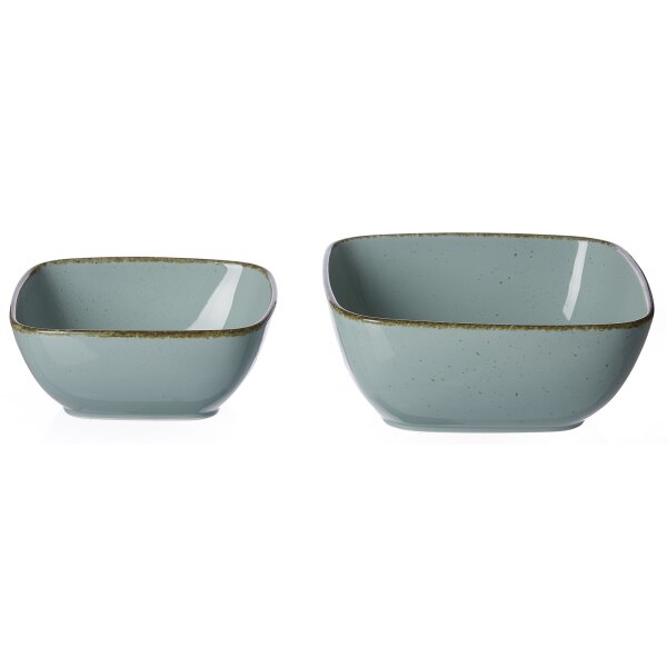 Ritzenhoff & Breker Servierschalen-Set Casa blaues Porzellan - zweiteilig