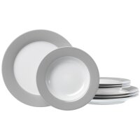 Ritzenhoff & Breker Tafelservice Doppio weißes...